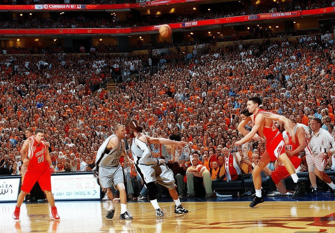 2002年NBA季后赛：火箭VS马刺巅峰对决姚邓争霸